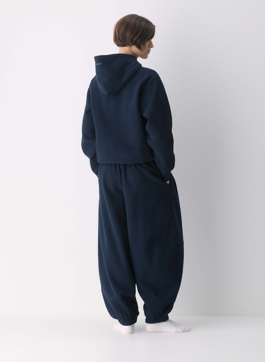 koselig joggebukse i fleece fra admiral.