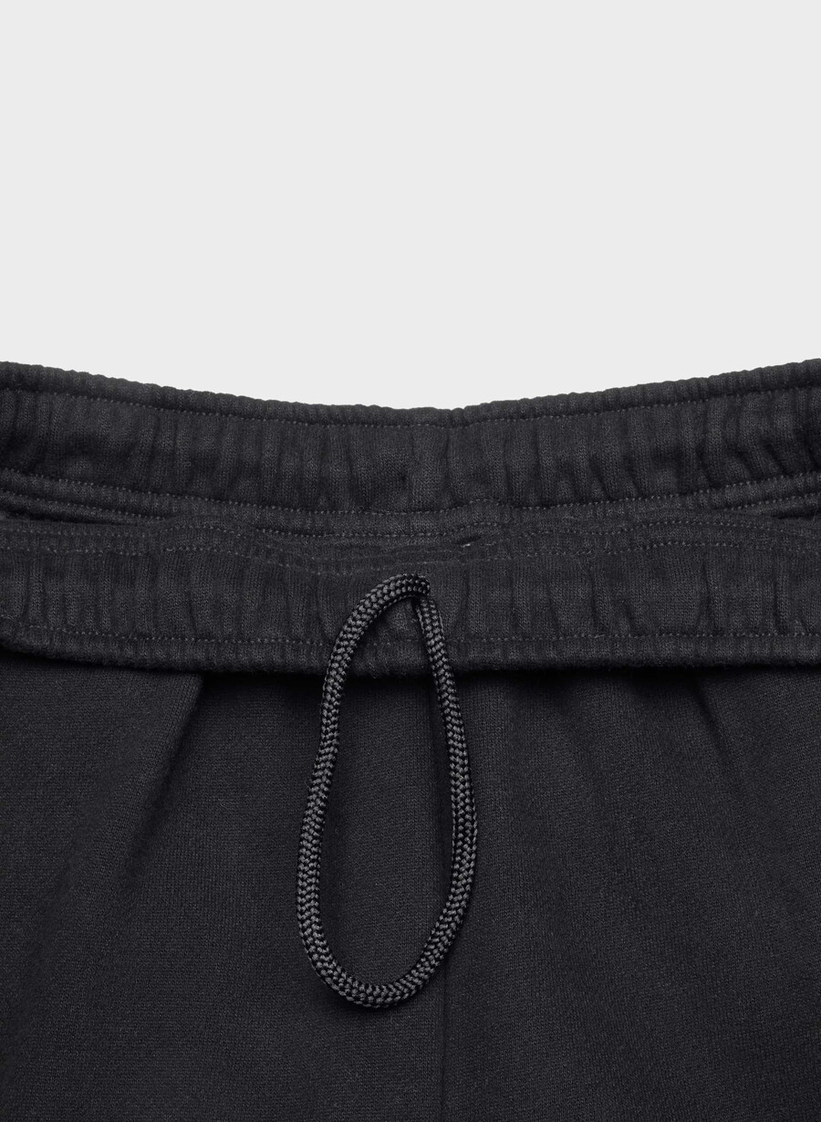 koselig joggebukse i fleece med mega ballonger svart