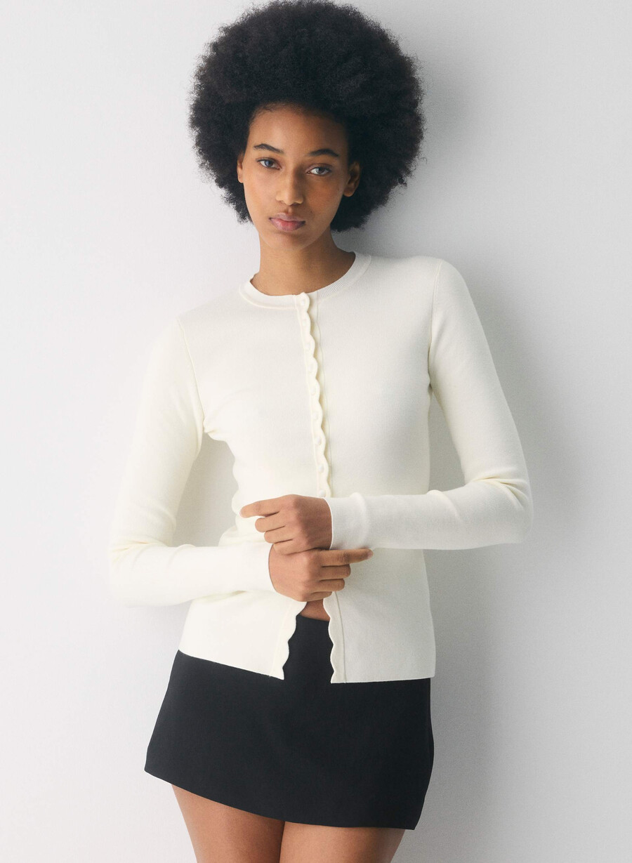 shelly cardigan - wonder yarn admiral