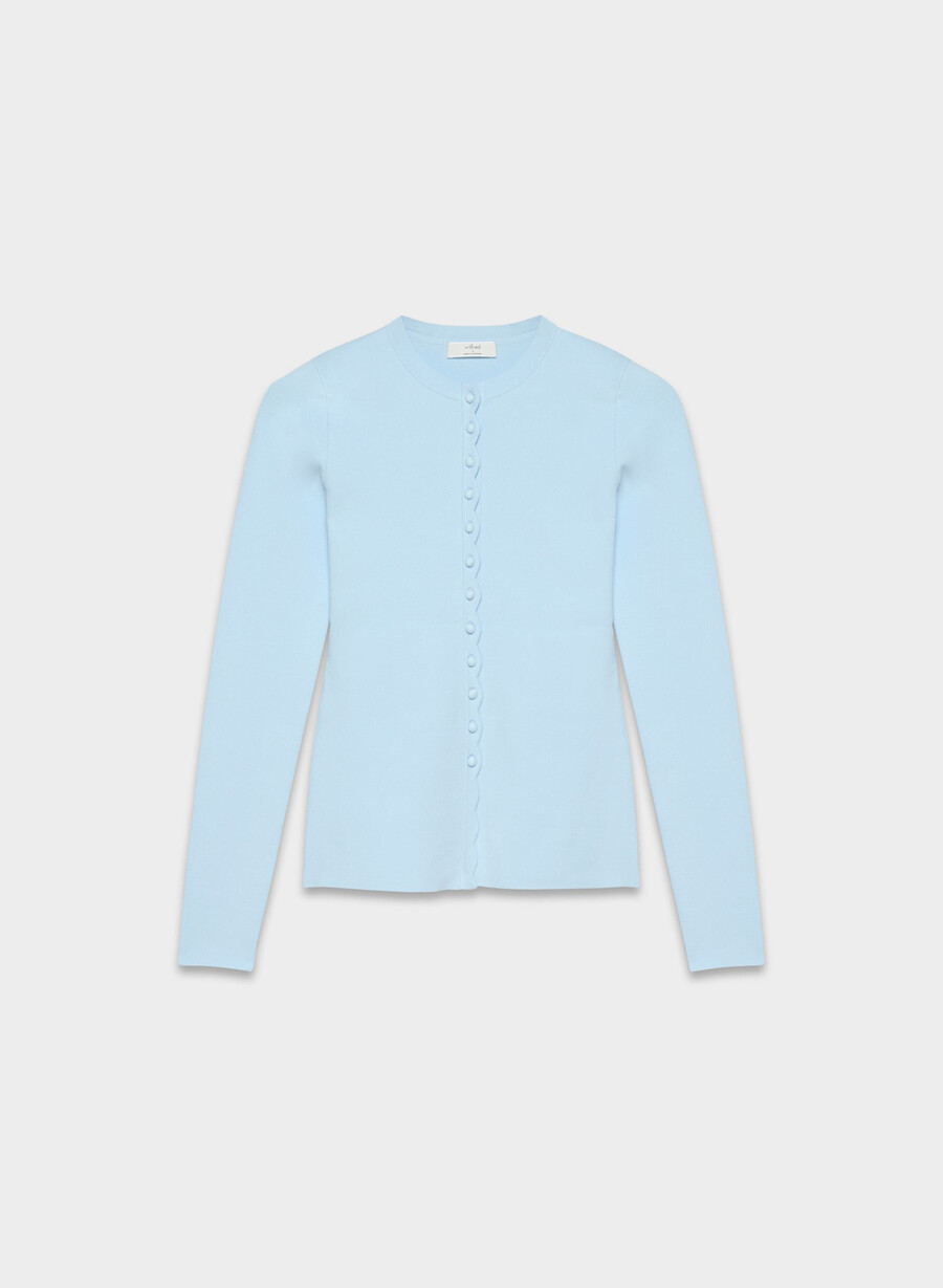 shelly cardigan - wonder yarn villa blÅ