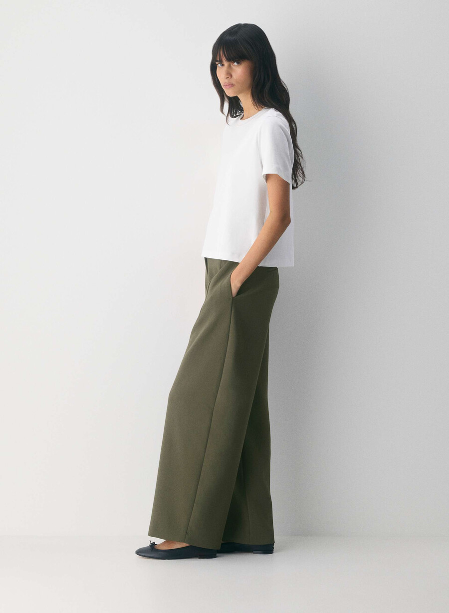 helix barrel pant - crepette dark olive