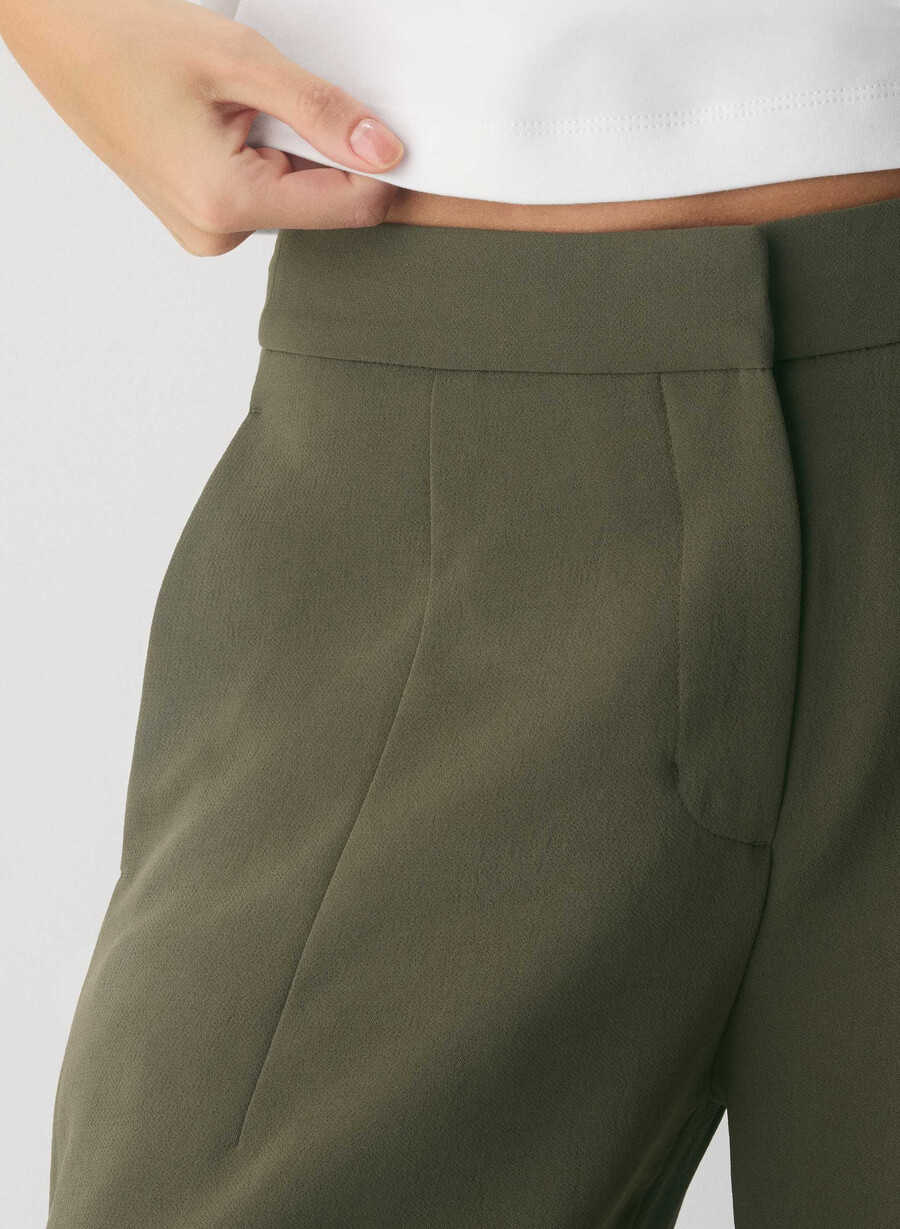 helix barrel pant - crepette dark olive