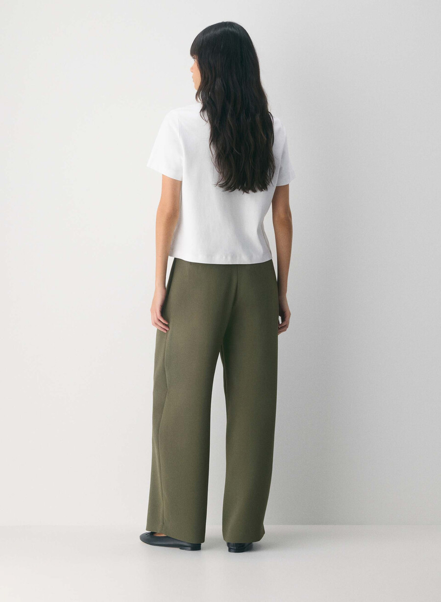 helix barrel pant - crepette dark olive