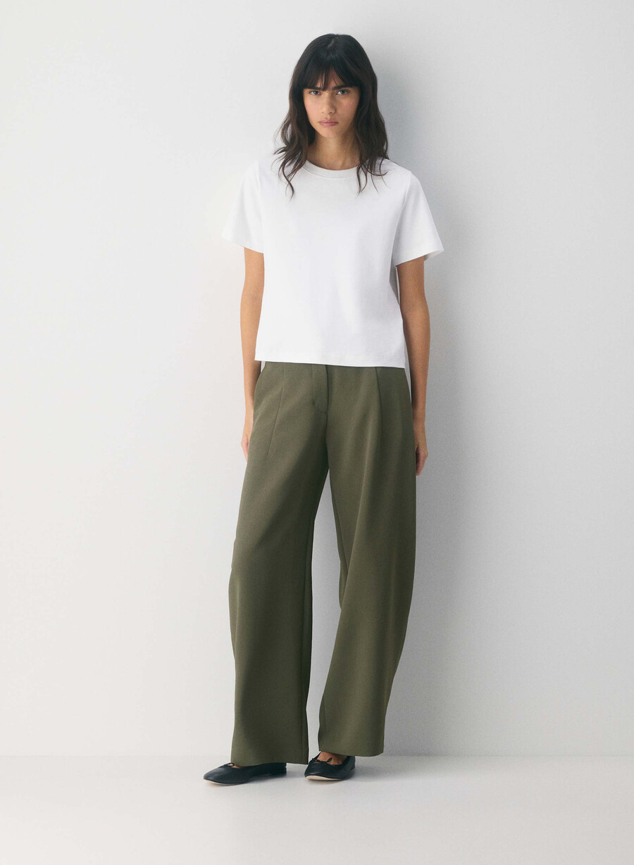 helix barrel pant - crepette dark olive