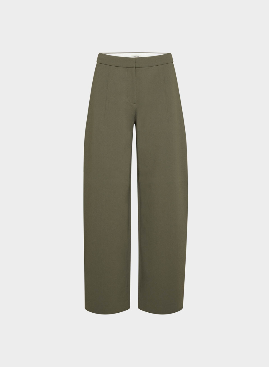 helix barrel pant - crepette dark olive