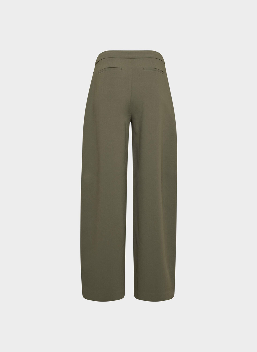 helix barrel pant - crepette dark olive