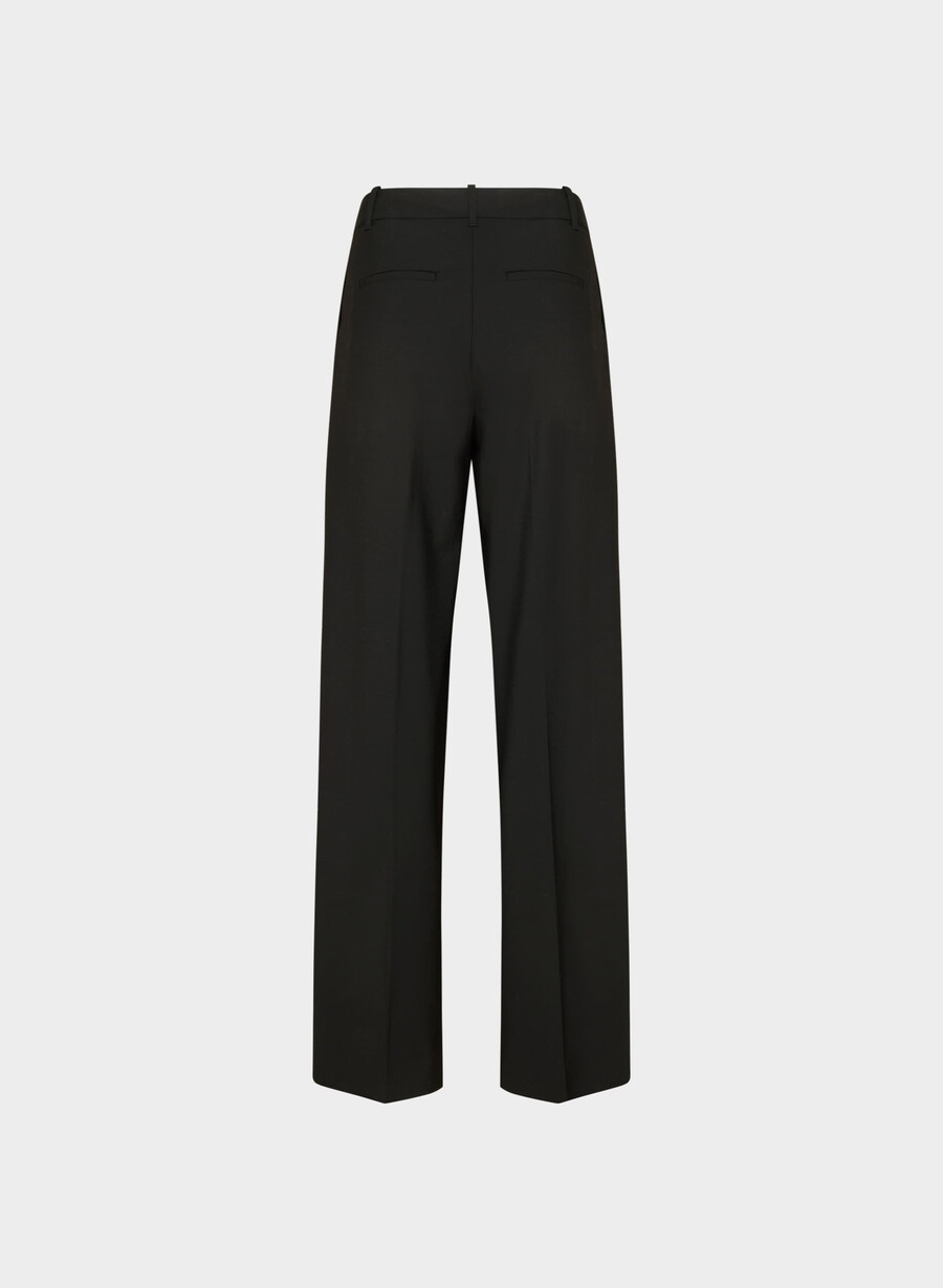 the effortless pant ull svart