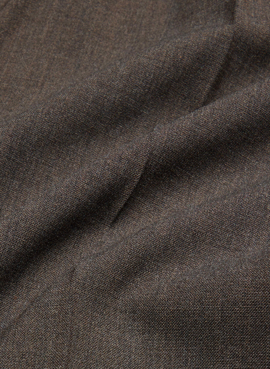 the effortless pant ull heather rich mocha brn