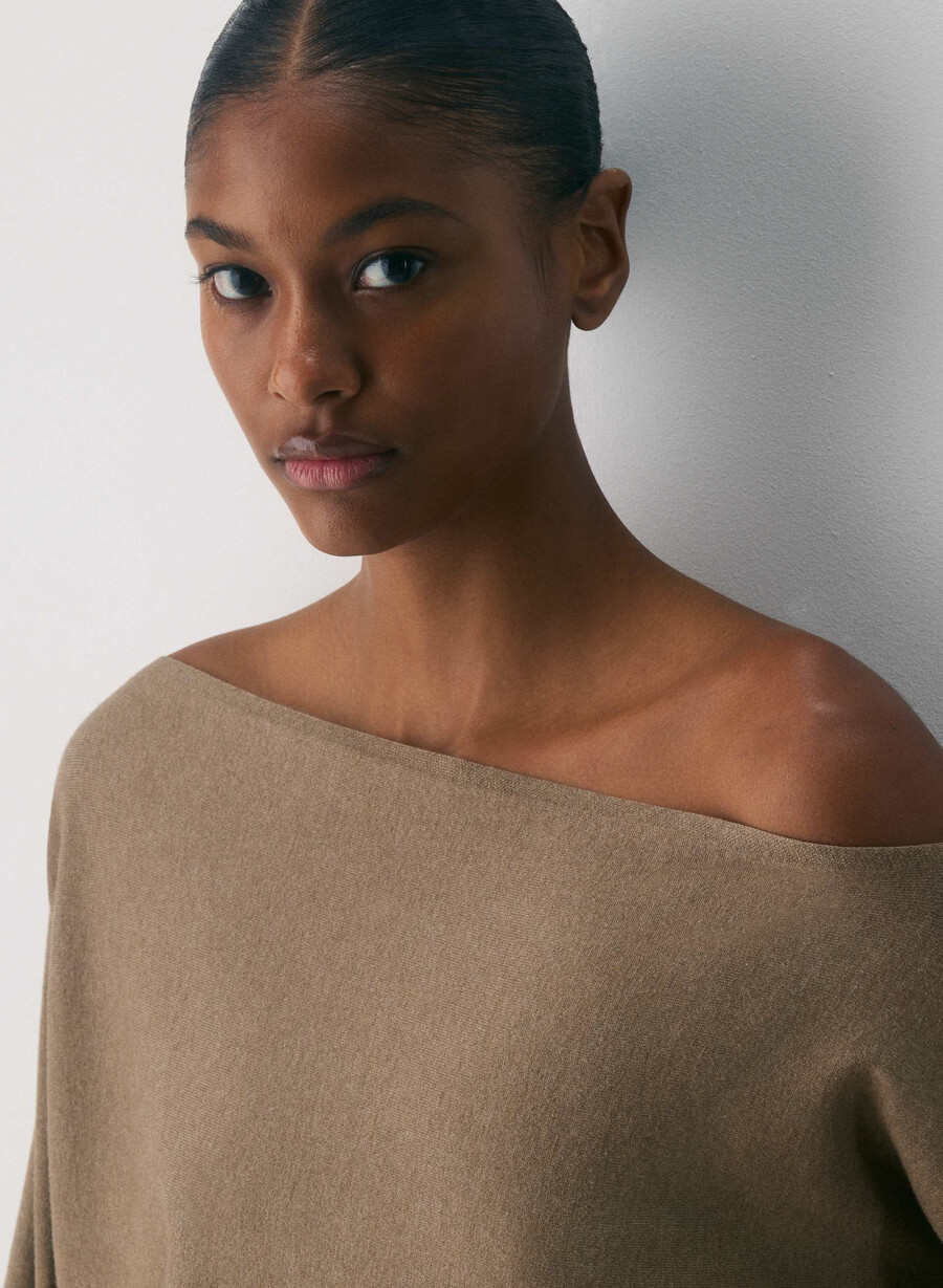 inspirasjonsgenser - wonder yarn heather folio brun
