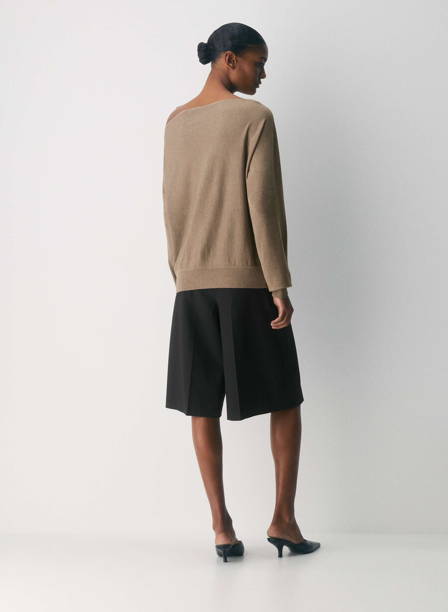 inspirasjonsgenser - wonder yarn heather folio brun