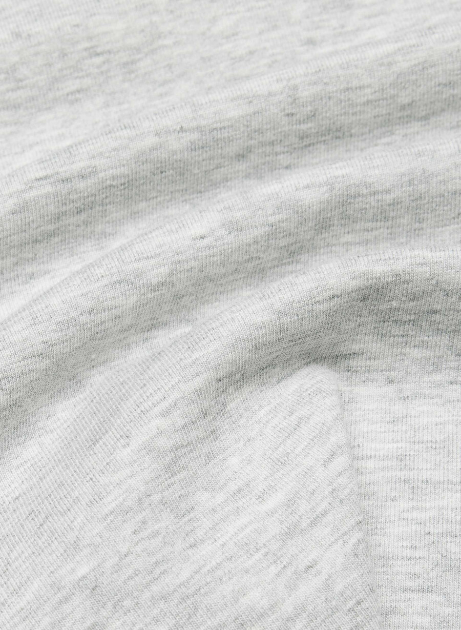 casual contour optimum halter-topp i melange med krom
