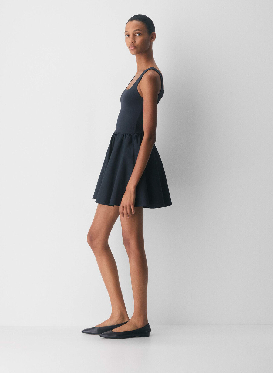 revive poplin minikjole admiral