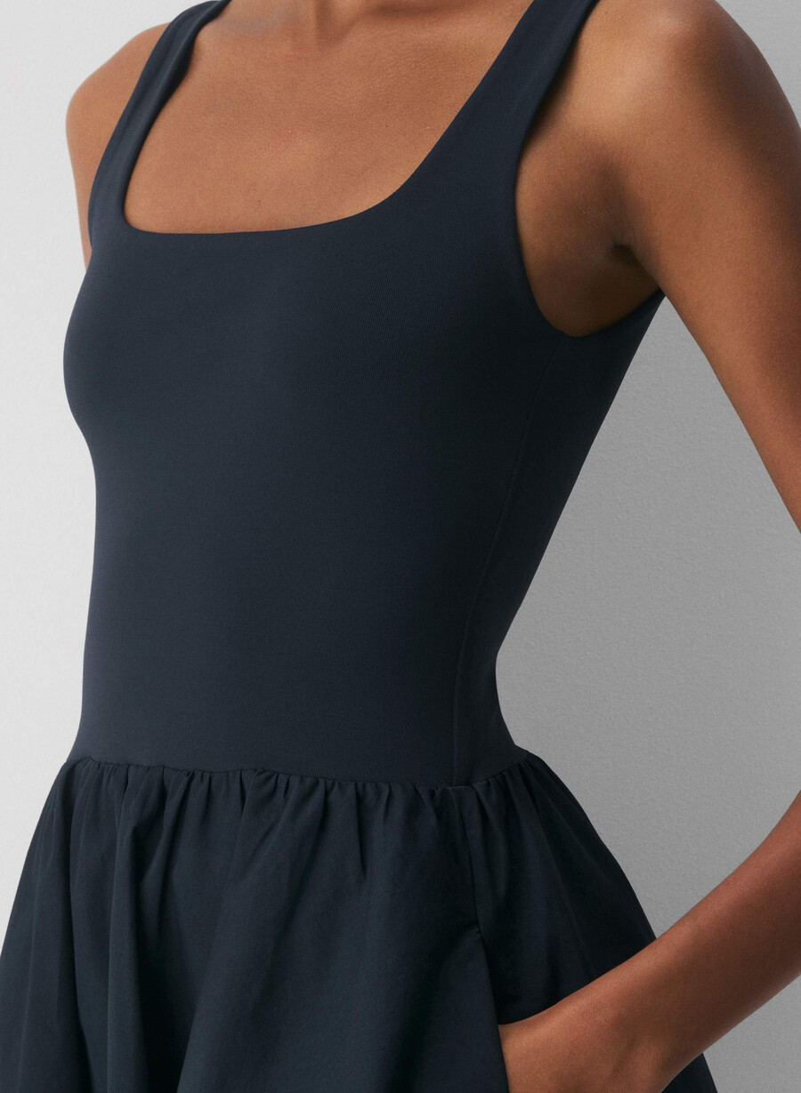 revive poplin minikjole admiral