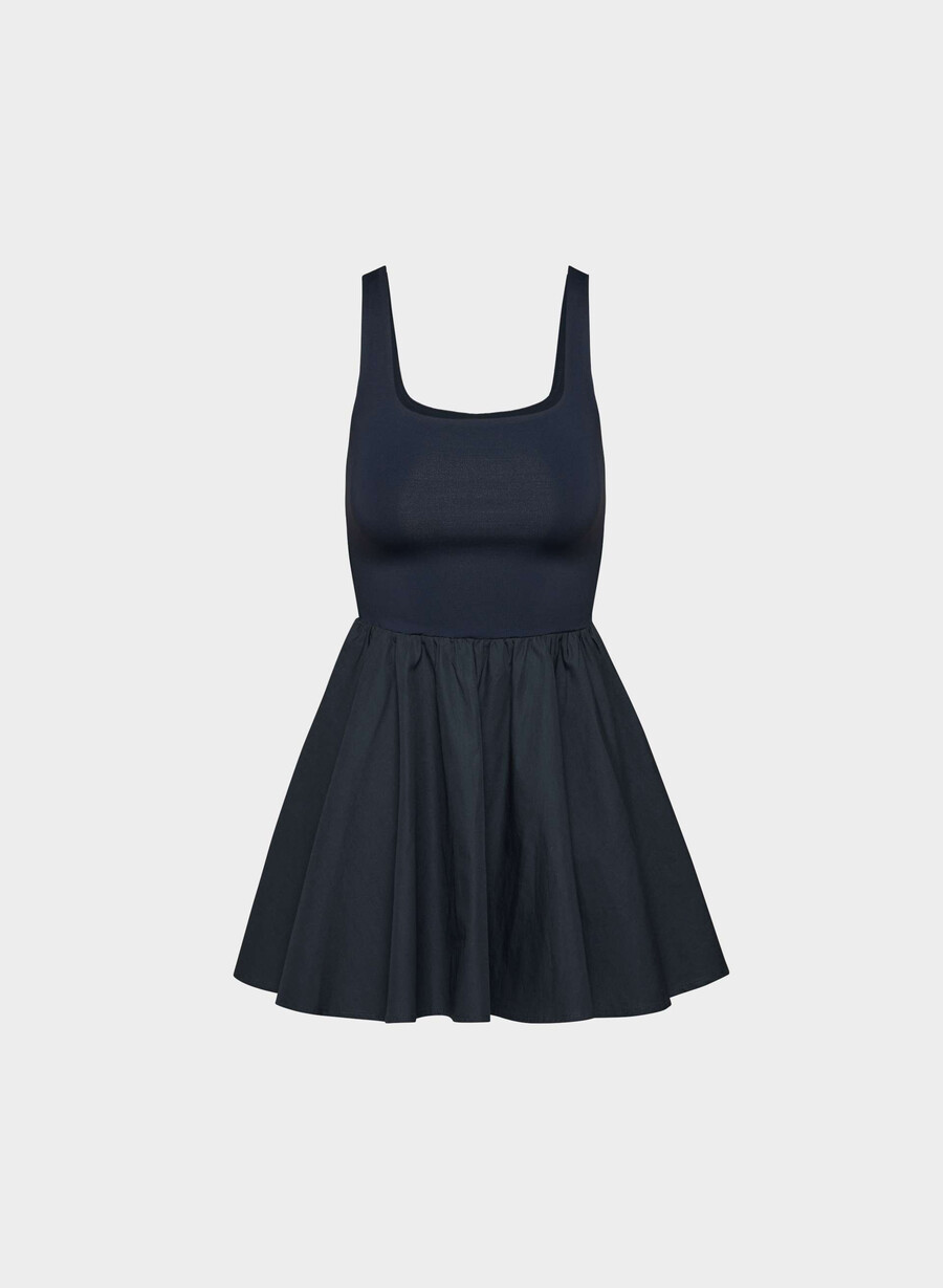 revive poplin minikjole admiral