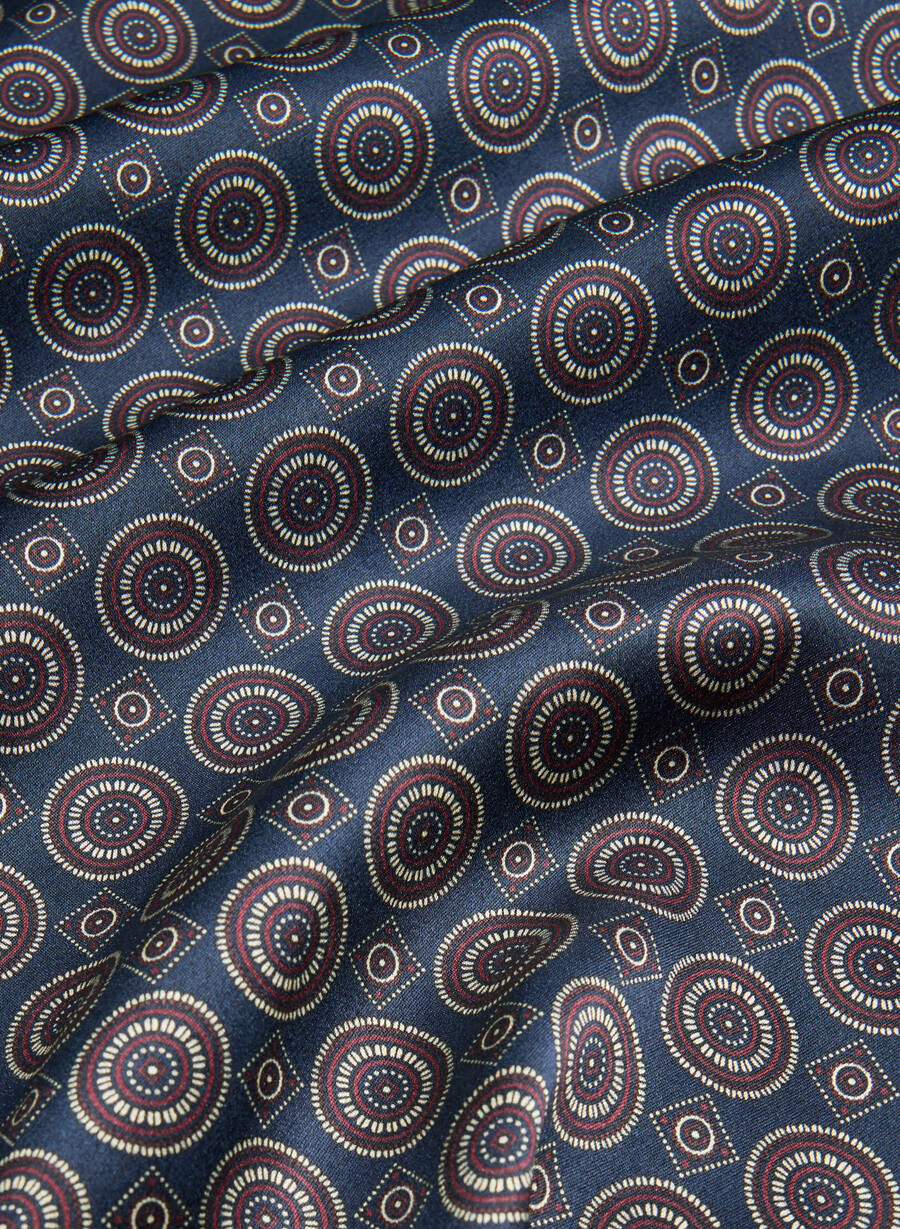 nightside silke pyjamasskjorte admiral cardamon