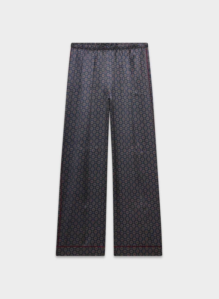 nightside silke pyjamasbukse admiral cardamon