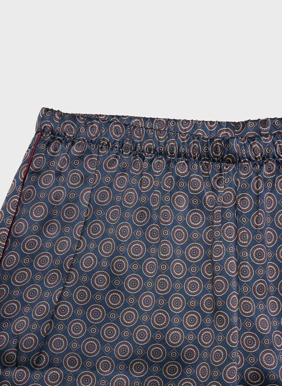 nightside silke pyjamasbukse admiral cardamon