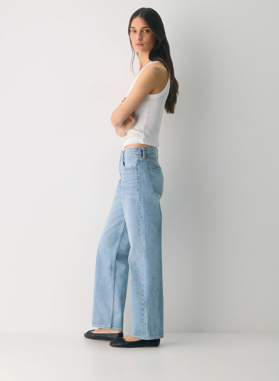denim forum 90-tallets iggy lo-rise baggy jeans 7 År bleu taboo