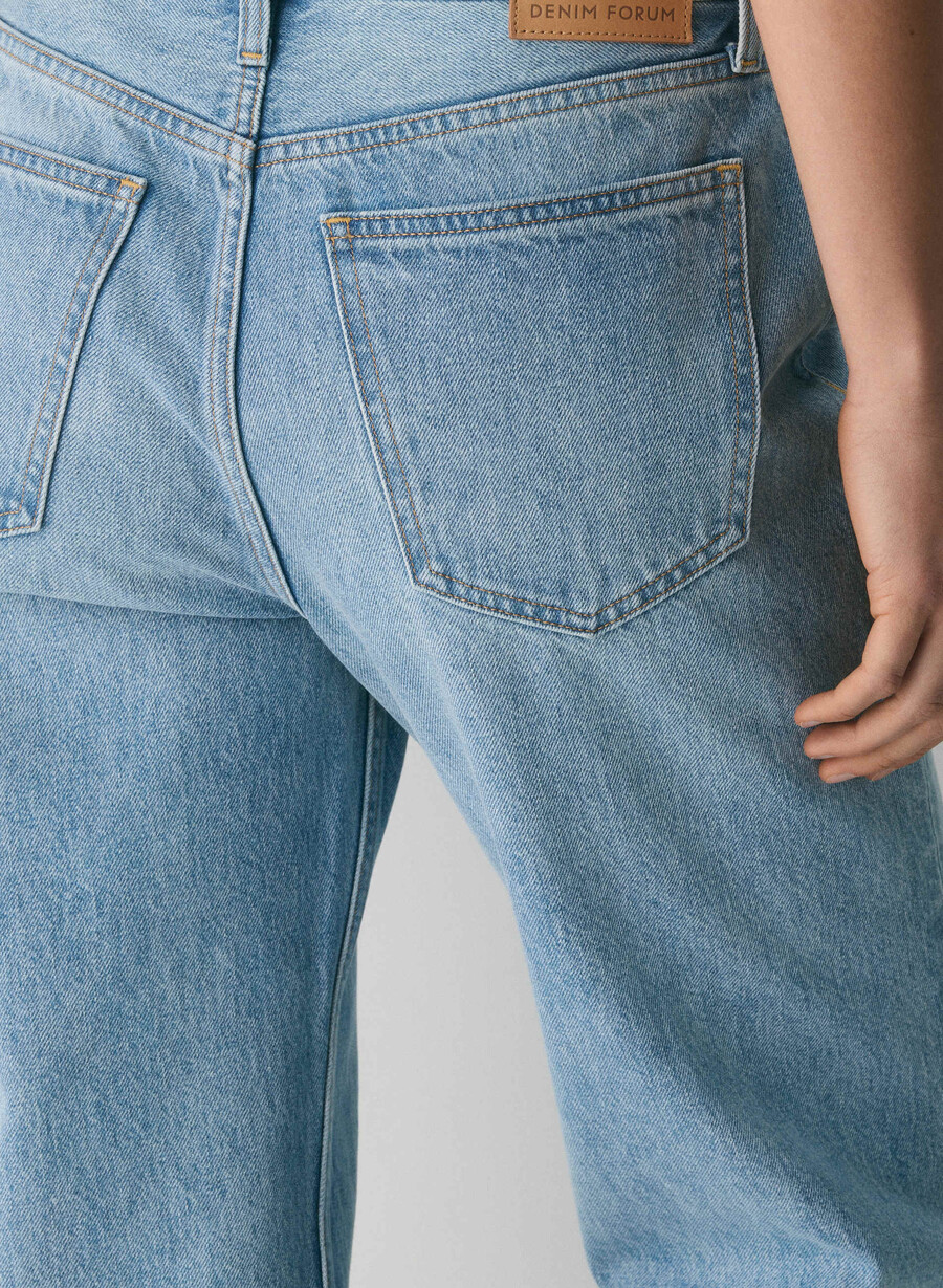 denim forum 90-tallets iggy lo-rise baggy jeans 7 År bleu taboo