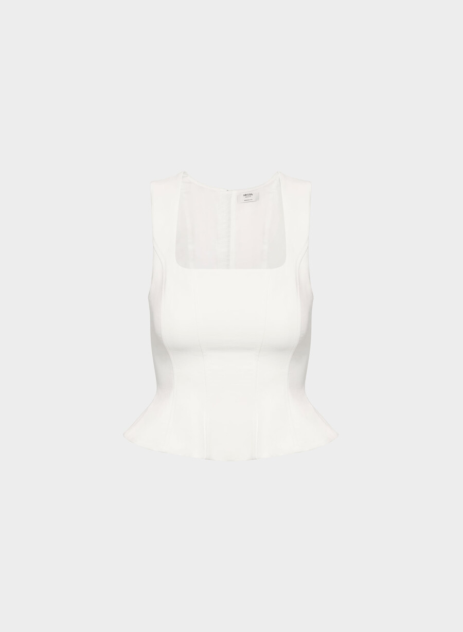 rhodora bustier - crepette lys bjØrk