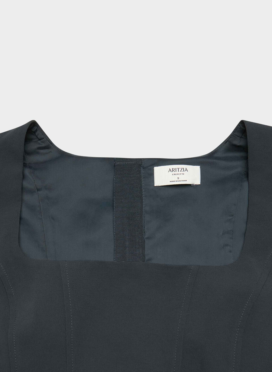 rhodora bustier - crepette dark night navy