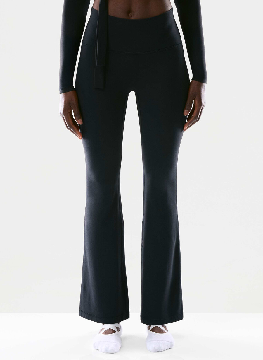 butter cheeky infinite hi flare 30 leggings svart