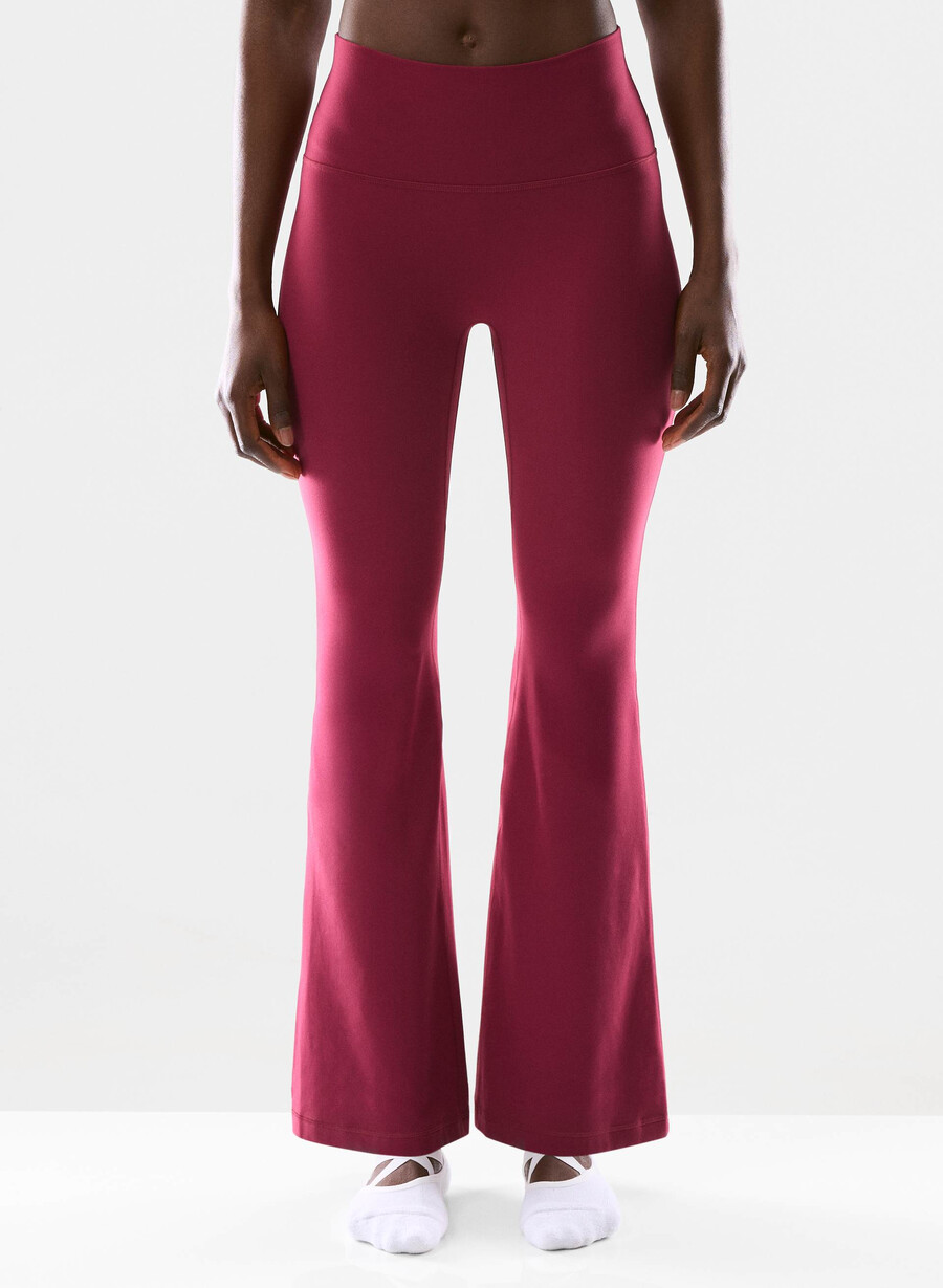 butter cheeky infinite hi flare 30 leggings juicy rose