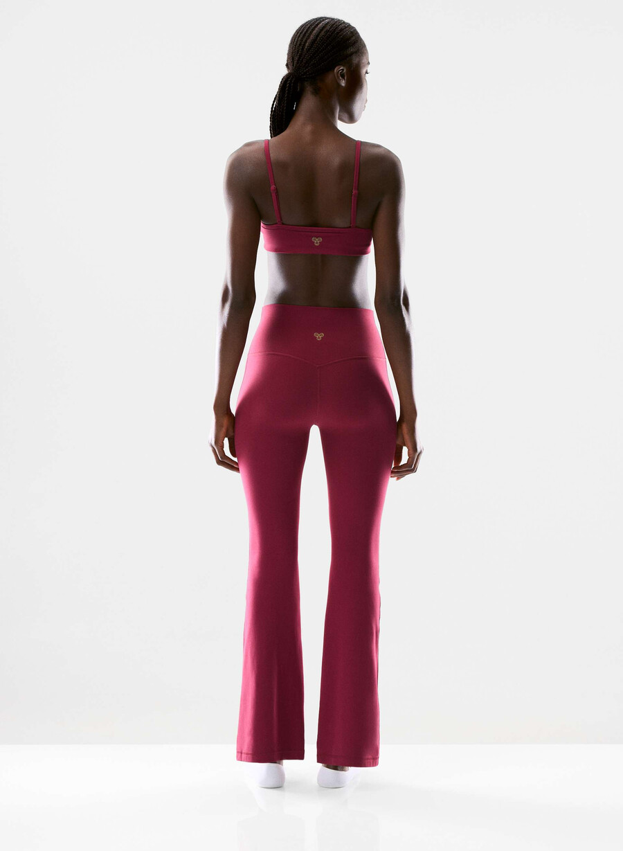 butter cheeky infinite hi flare 30 leggings juicy rose