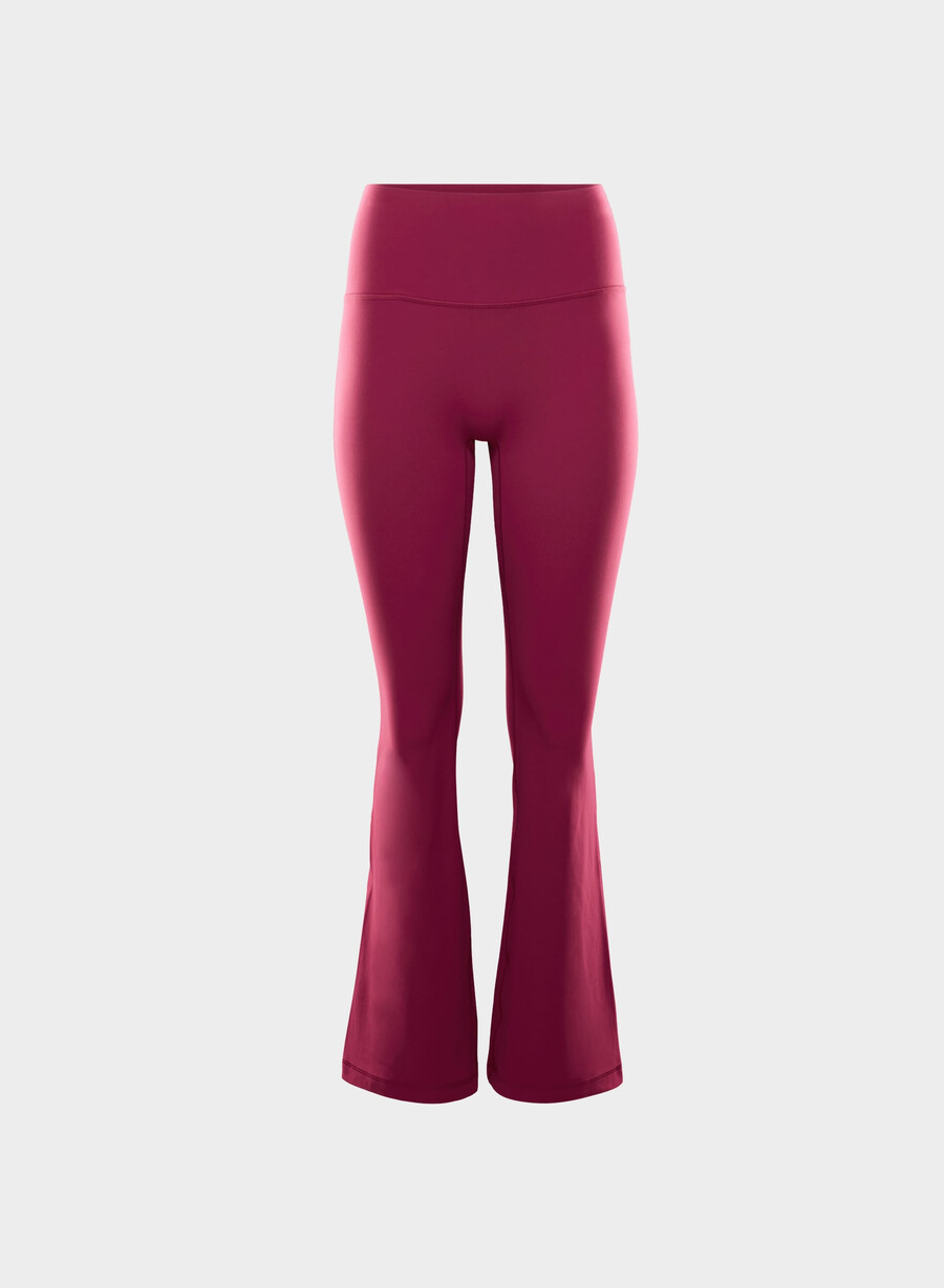 butter cheeky infinite hi flare 30 leggings juicy rose