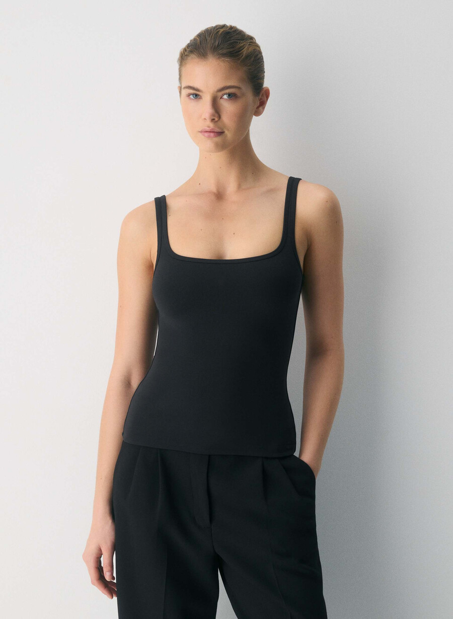 original contour penchant tanktop svart
