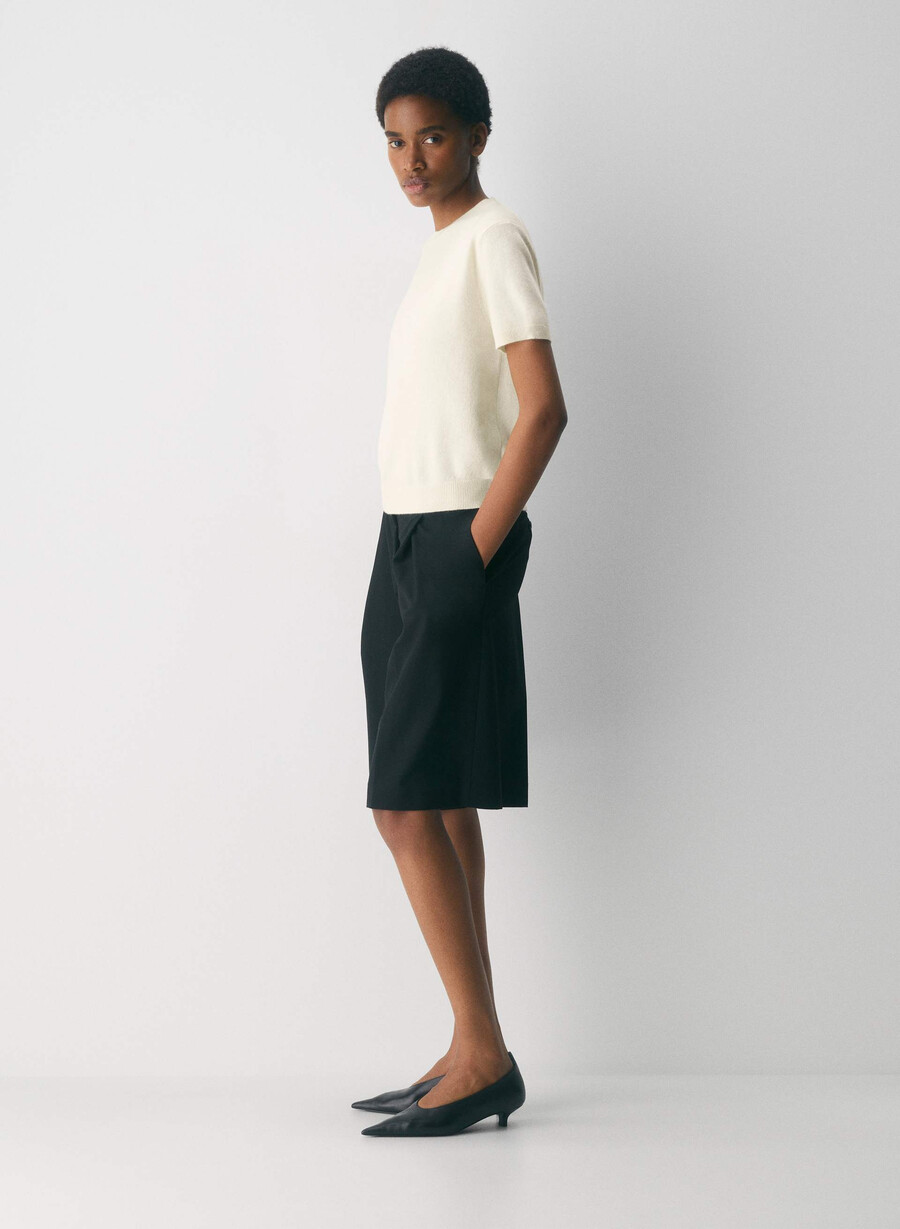bare cashmere bloor genser lys bjØrk