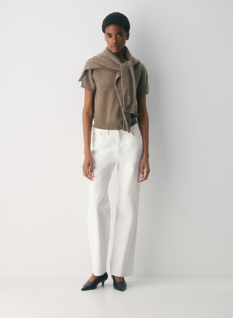 bare cashmere bloor genser heather folio brun
