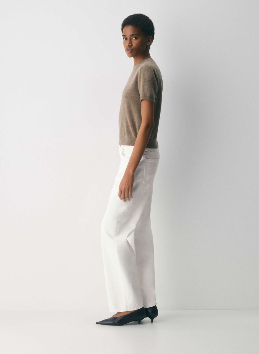 bare cashmere bloor genser heather folio brun