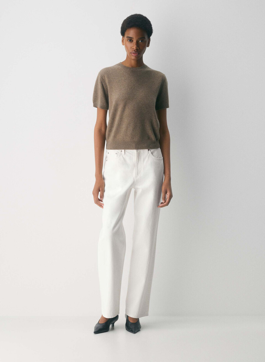 bare cashmere bloor genser heather folio brun
