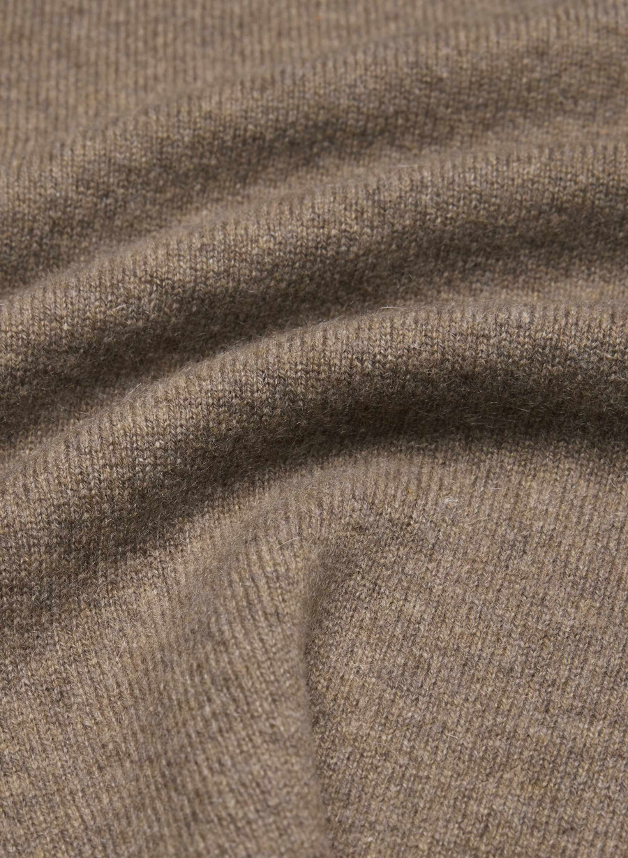 bare cashmere bloor genser heather folio brun