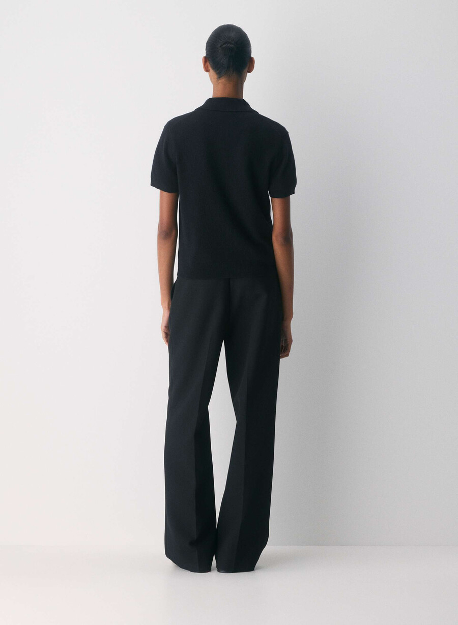 bare cashmere cellini pologenser svart