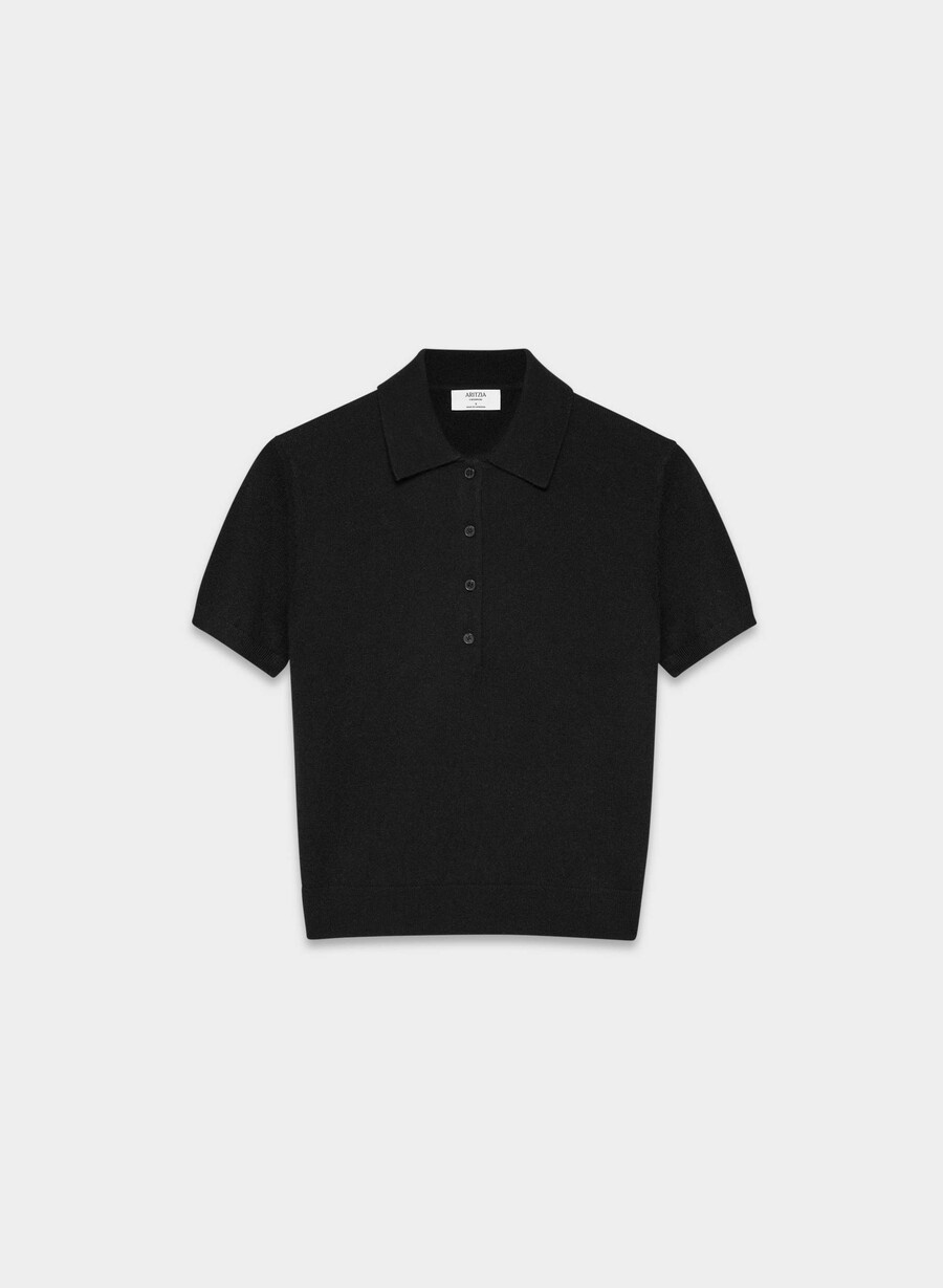 bare cashmere cellini pologenser svart