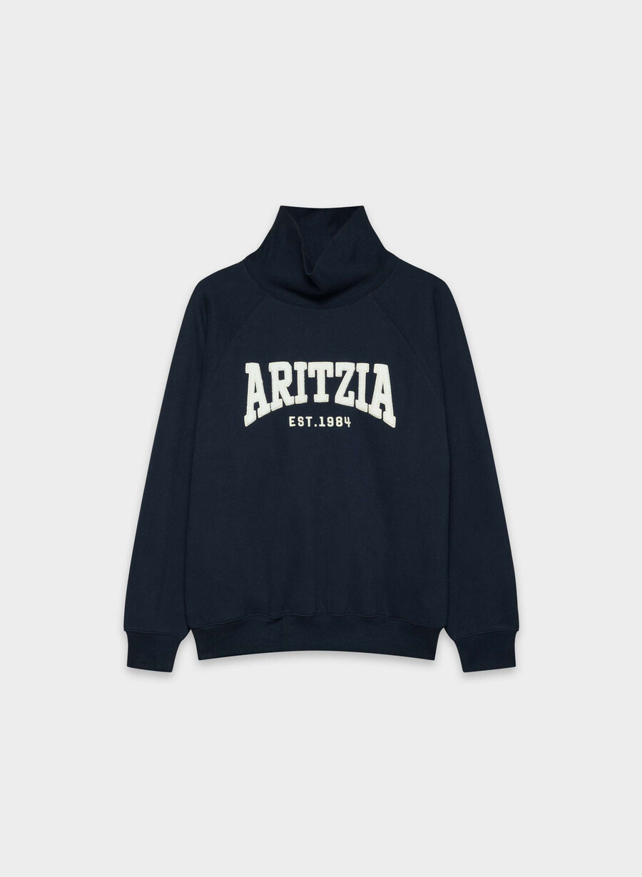 koselig svettefleece mega raglan trakthals admirallys bjØrk