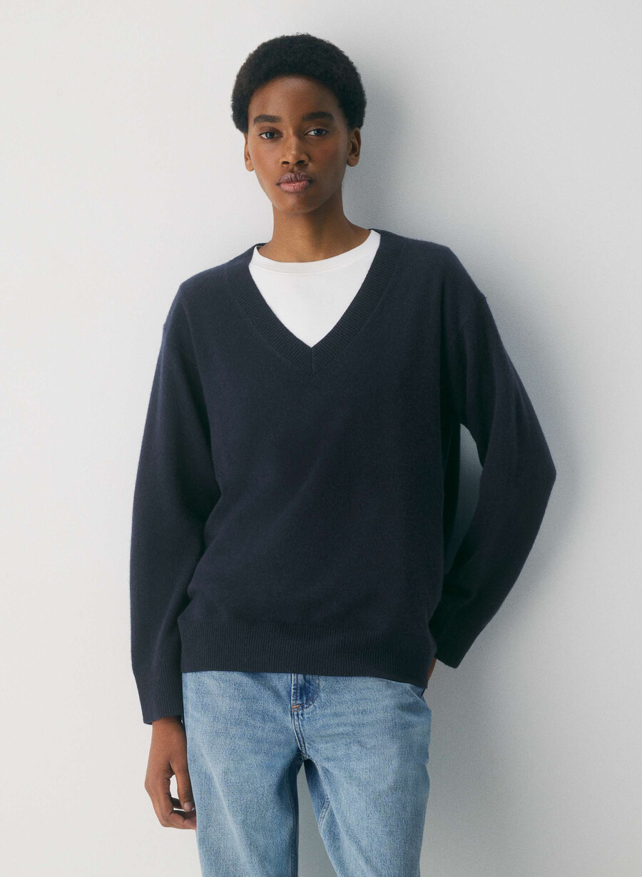 bare cashmere kompositt genser admiral