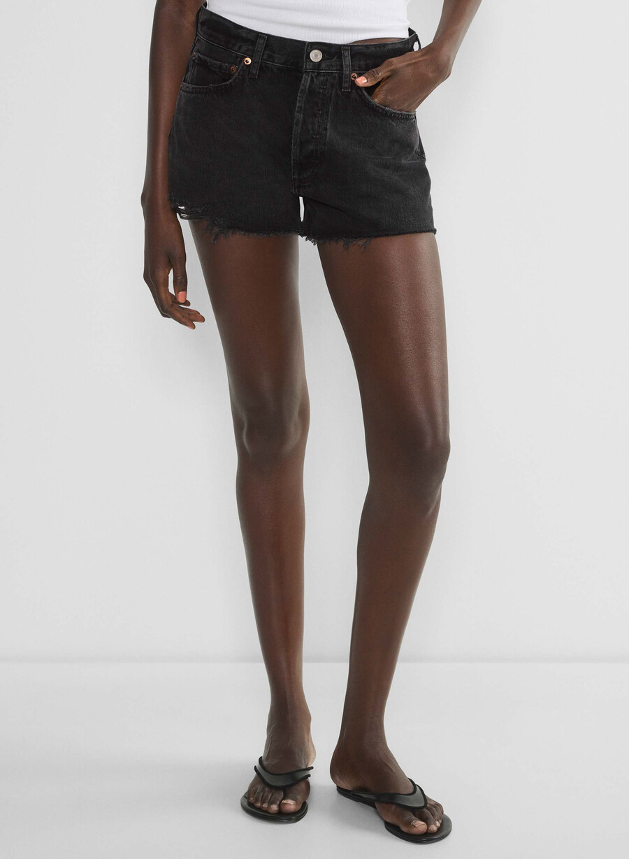 agolde parker jean short tema