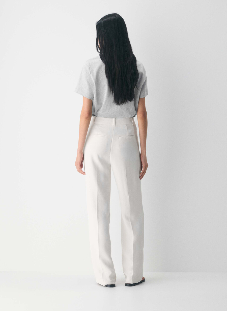 the effortless pant - crepette lys bjØrk