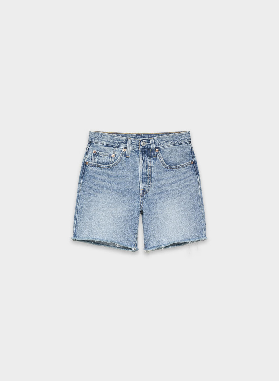 levis 501 mid thigh jeans short fun flare