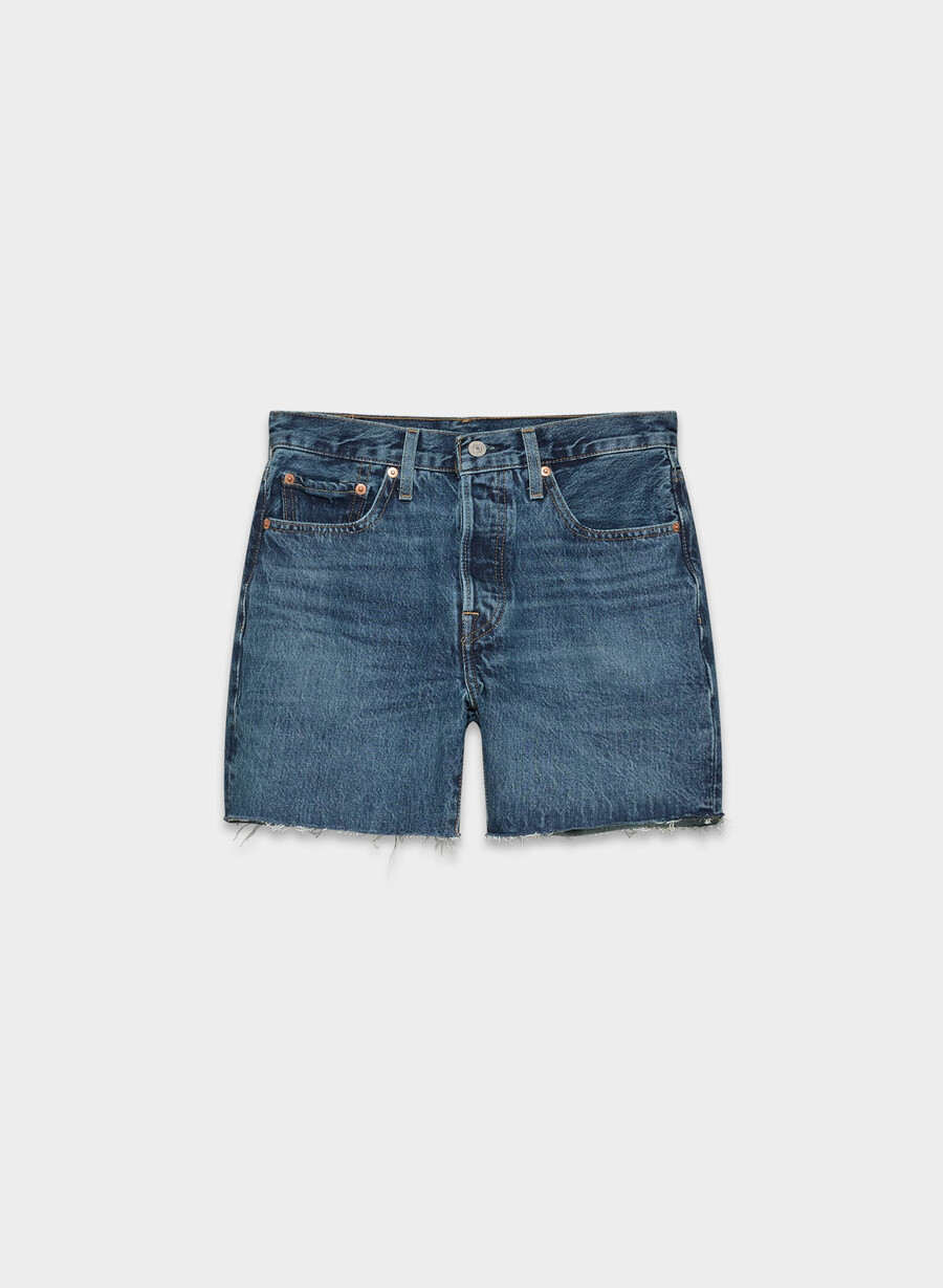 levis 501 mid thigh jeanshorts oppsigelse
