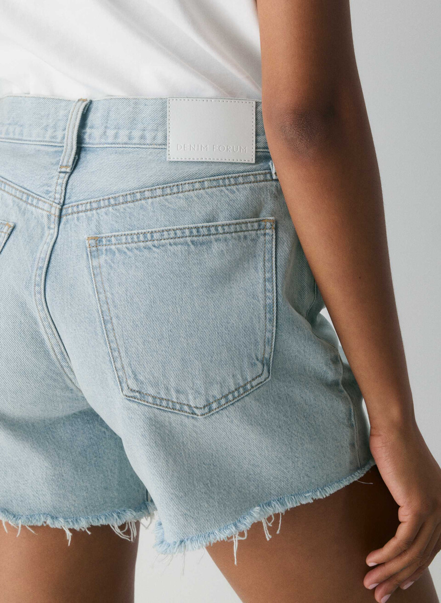 denim forum the ex boyfriend mid lår shorts 15 År brl thr bleu