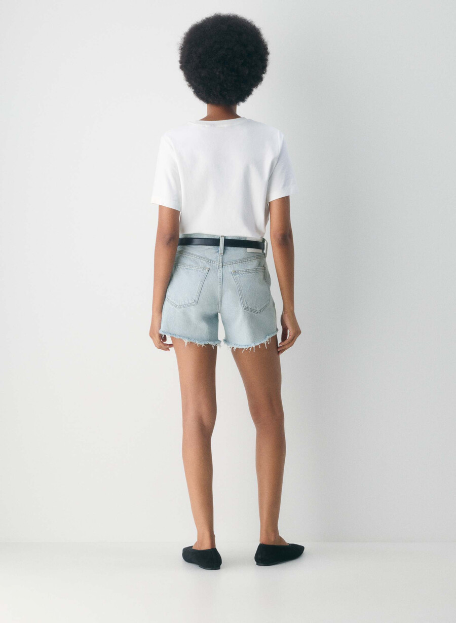 denim forum the ex boyfriend mid lår shorts 15 År brl thr bleu