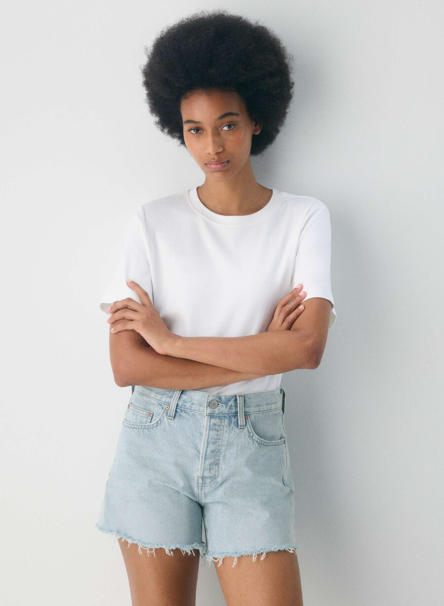 denim forum the ex boyfriend mid lår shorts 15 År brl thr bleu