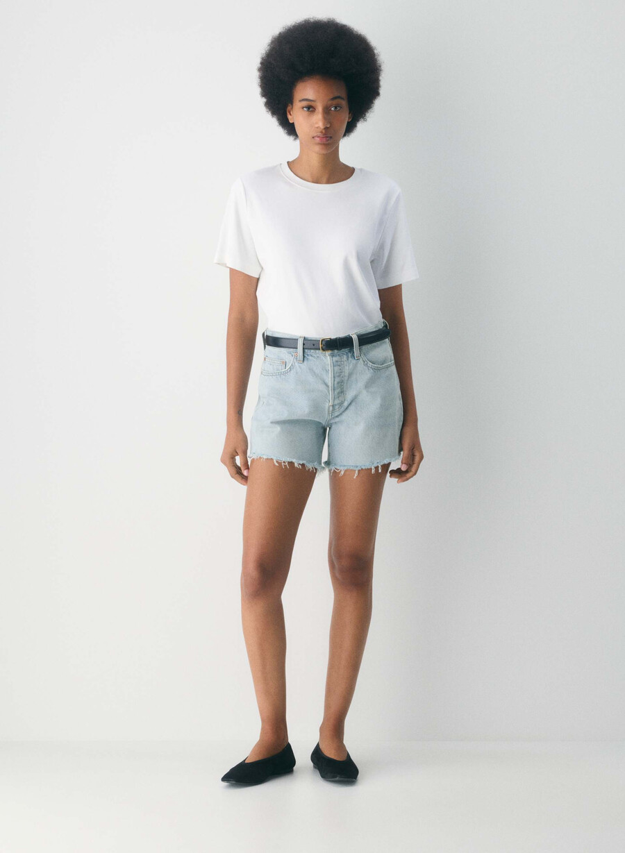 denim forum the ex boyfriend mid lår shorts 15 År brl thr bleu
