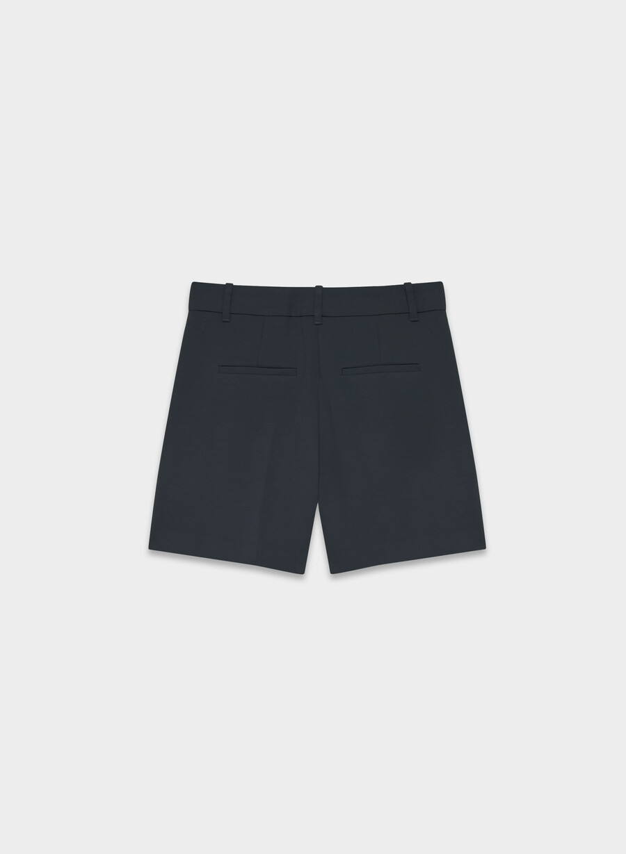 the effortless short mid-thigh – crepette dark nat navy