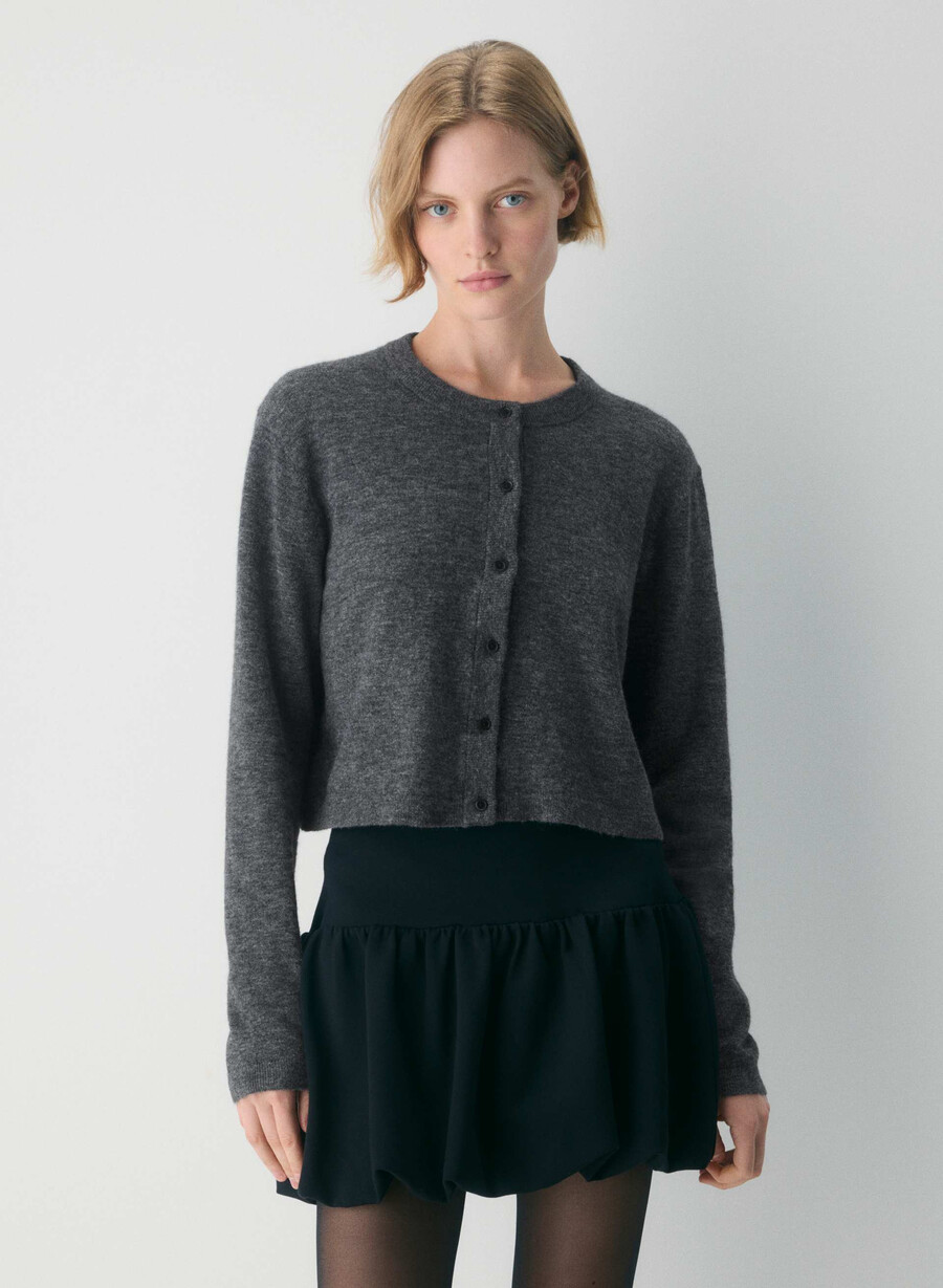 softspoke sicilia cardigan mØrk oliven
