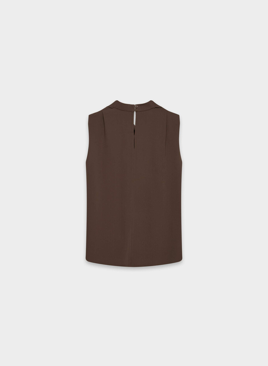 carter-bluse mokkabrun
